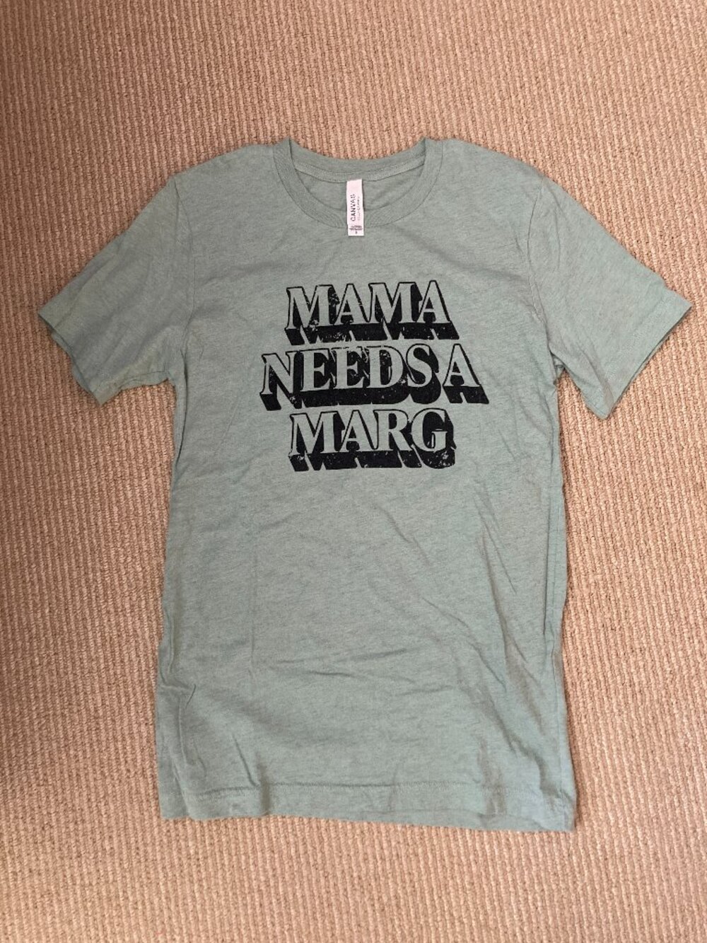 Mama Needs A Marg funny t-shirt Sz S Like New